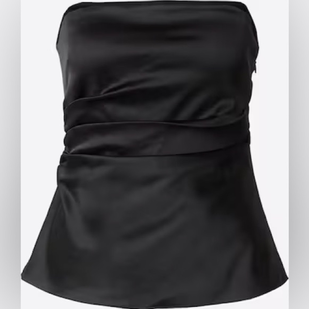NWT Abercrombie & Fitch Satin Tube top